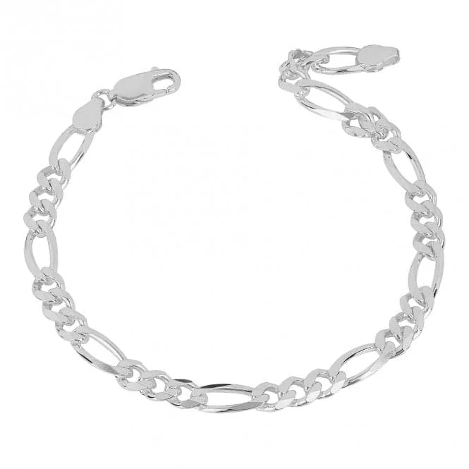 bohemian-style bracelet for casual look-Figaro Chain 22cm Bracelet B5395