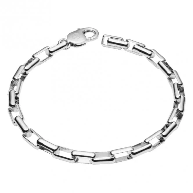 custom bracelet for graduation gift-Box Chain Bracelet B5418