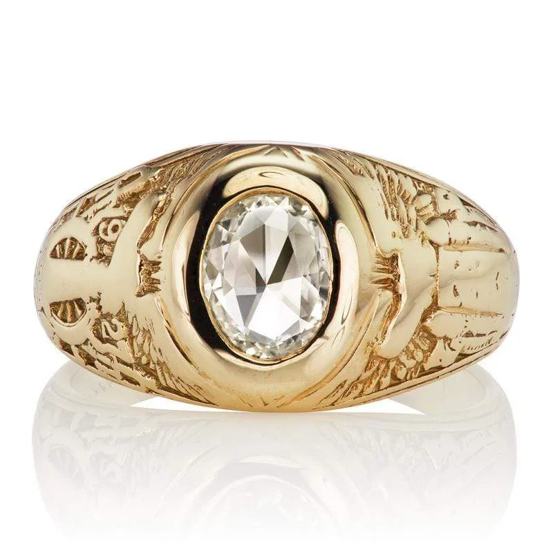 luxury rings with diamonds for men-Mildred