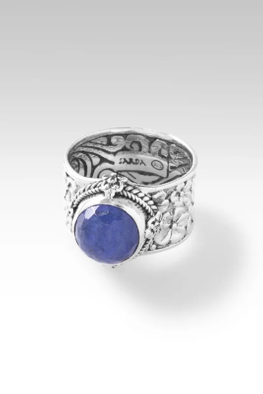 men’s engagement rings with diamonds and sapphires-Forgive Freely Ring™ in Tanzanite