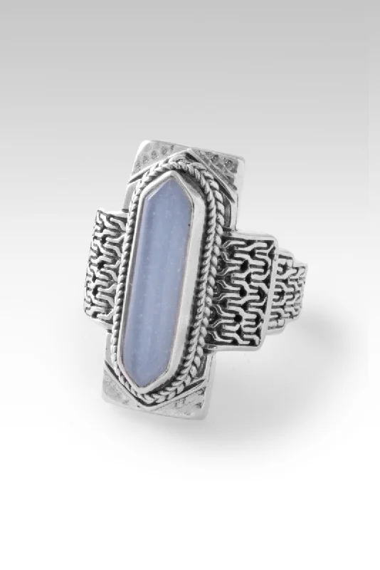 platinum engagement rings with diamonds for men-Yesterday Today & Forever Ring™ in White Moonstone