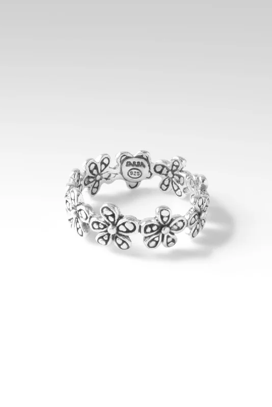 men’s wedding rings with gemstones and diamonds-Hope Blossoms Ring™ in Frangipani