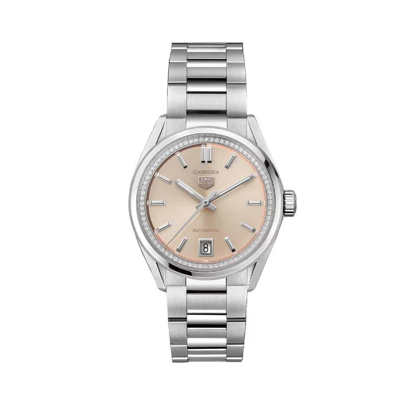 smartwatches for women with fitness tracking and notifications -TAG HEUER CARRERA CALIBRE 7 AUTOMATIC 36MM WBN231A.BA0001