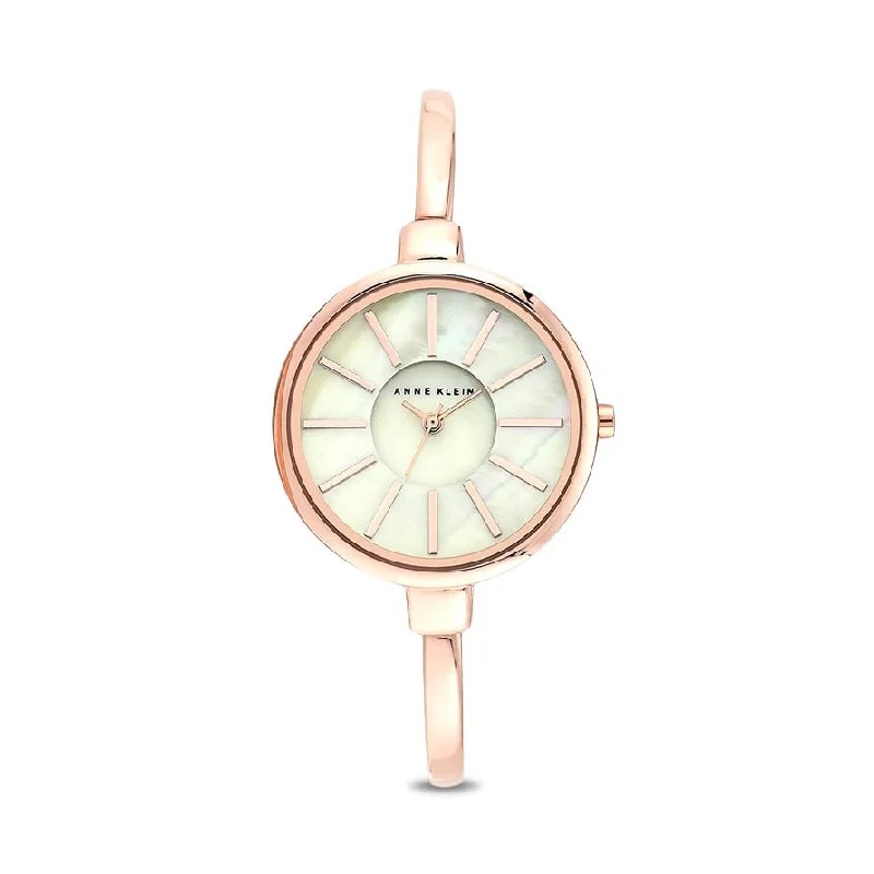 affordable men's watches with modern designs -Anne Klein AKB1470RGSTJ Analog Watch For Women