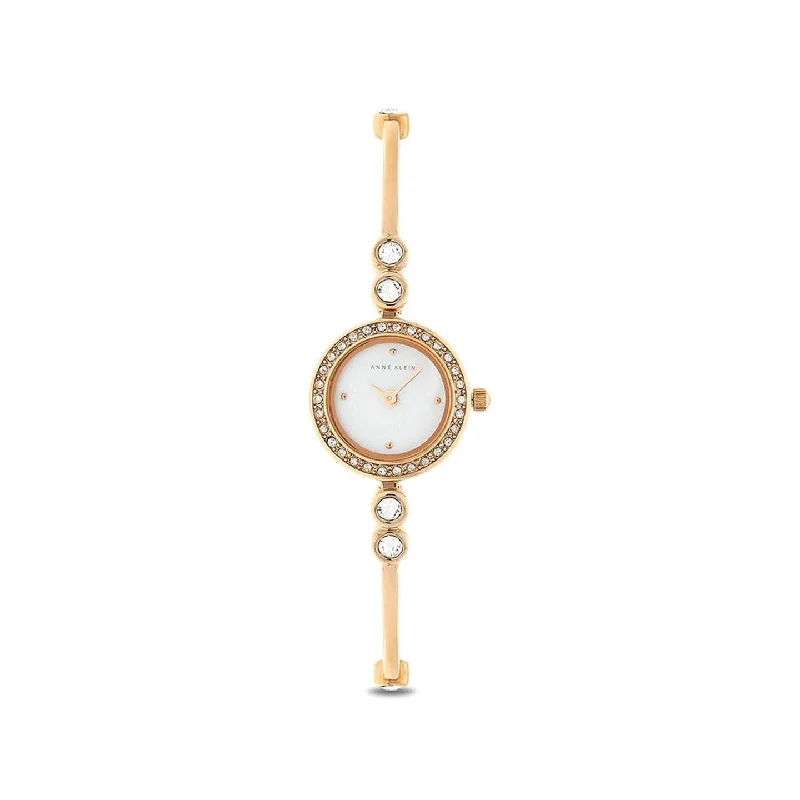 fashion watches for women with oversized face -Anne Klein AKB1690TRST Analog Watch For Women