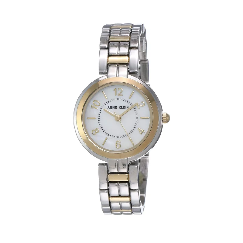 luxury watches for men with intricate designs and craftsmanship -Anne Klein Analog White Dial Women's Watch - AK3071MPTT