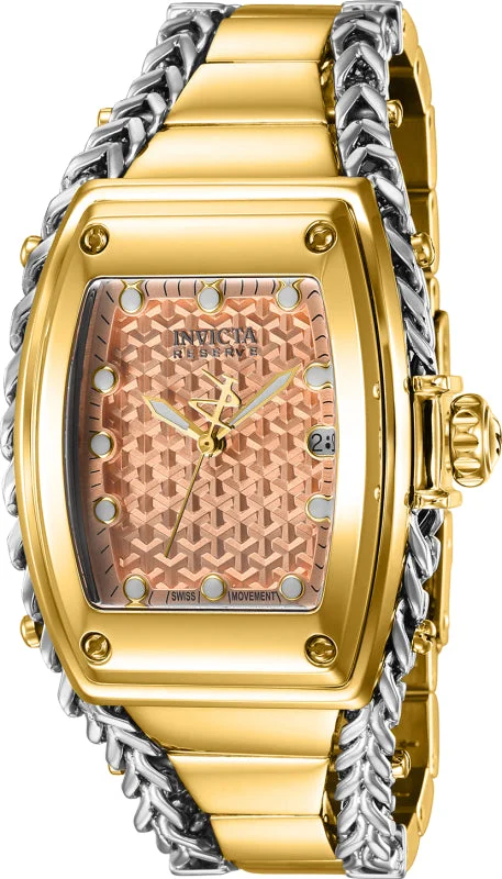 luxurious women's watches with leather and diamond accents -Band For Gladiator 41958