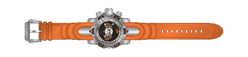 eco-conscious watches for men with leather straps -Band For Invicta MLB 41843