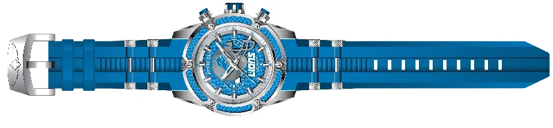 premium watches with luxurious leather bands for men -Band For Invicta NFL 41893