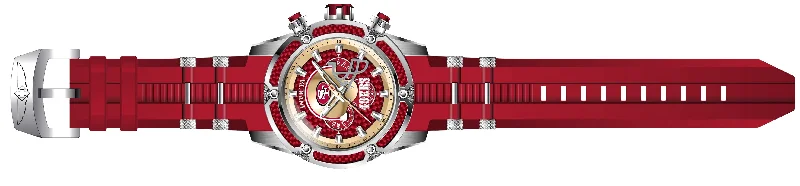 men’s watches with rugged designs for heavy-duty use -Band For Invicta NFL 41923