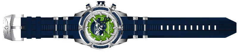 fashion watches for men with oversized faces -Band For Invicta NFL 41925