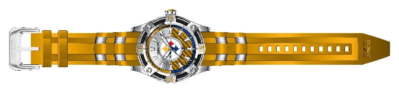 men’s luxury watches with automatic movement -Band For Invicta NFL 42073