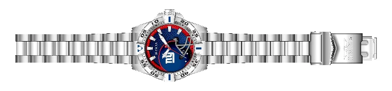 men's watches with automatic movement and leather strap -Band For Invicta NFL 42157