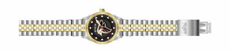 eco-conscious watches for men with leather straps -Band For Invicta NFL 42454