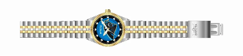 men's watches with premium rubber straps for sport -Band For Invicta NFL 42457