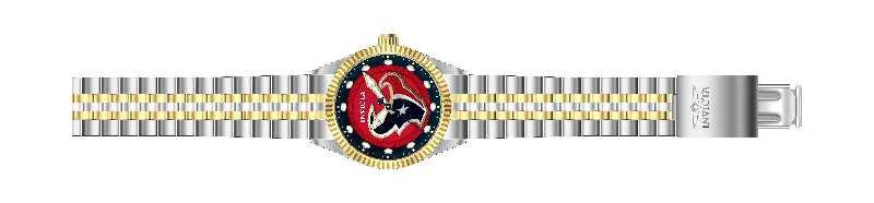 solar-powered watches for women with modern design -Band For Invicta NFL 42465