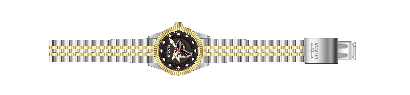 sleek women’s watches with stainless steel bracelets -Band For Invicta NFL 42550