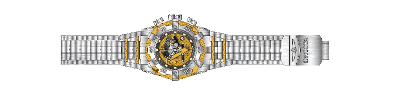 vintage-inspired watches for men with leather straps -Band For Invicta NHL 42015