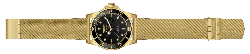 men's watches with elegant metal bands and date window -Band For Invicta Pro Diver  Men 47966