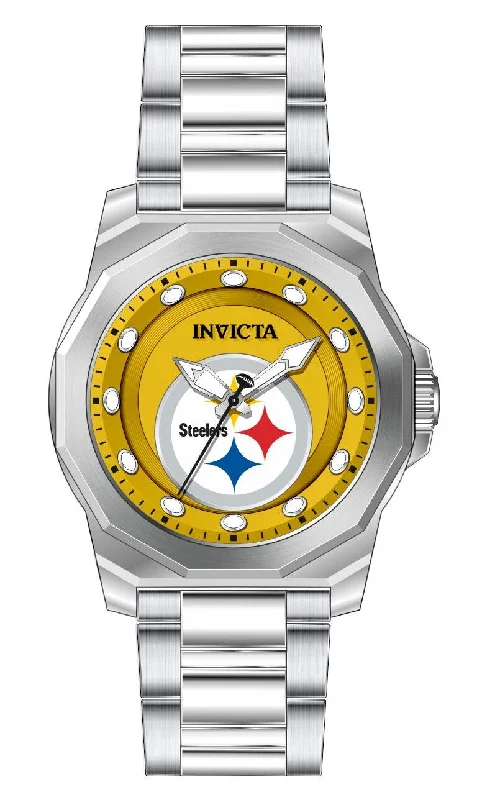 best digital watches for athletes with stopwatch function -Band For Invicta Speedway  Men 47921