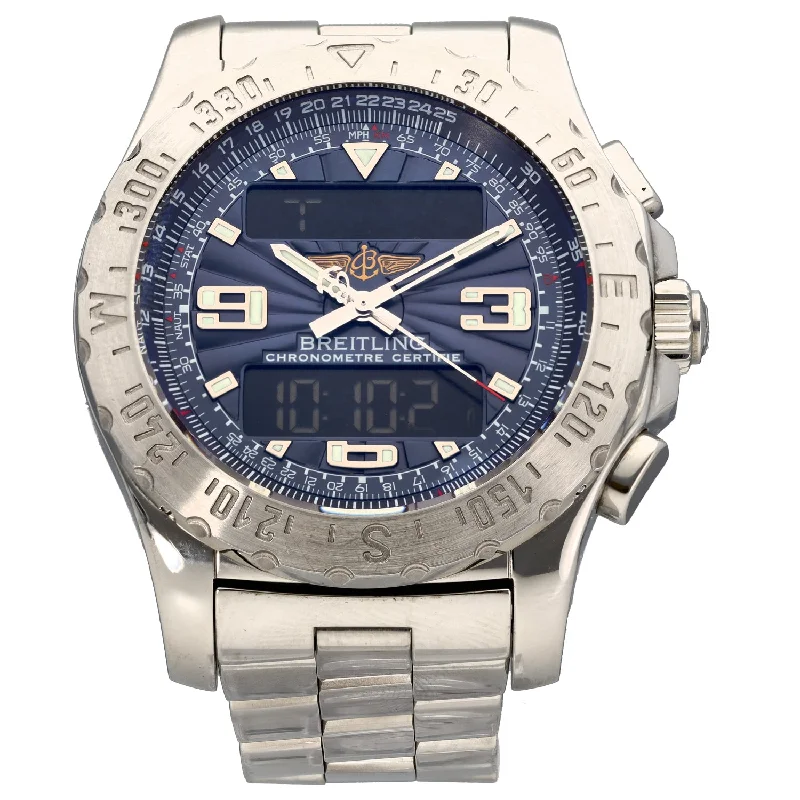 waterproof watches for divers with advanced functionality -Breitling Airwolf A78363 43.5mm Stainless Steel Watch