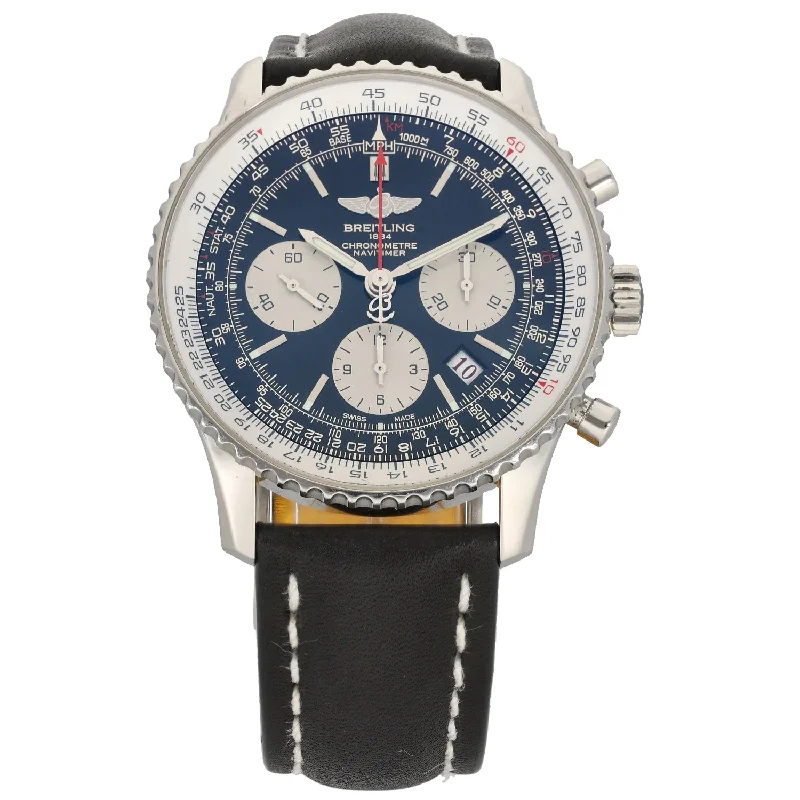 luxury sport watches with advanced materials for men -Breitling Navitimer AB0121 42mm Stainless Steel Watch