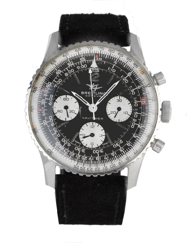 best sport watches for men with pedometer function -Breitling Vintage Navitimer Mens Watch