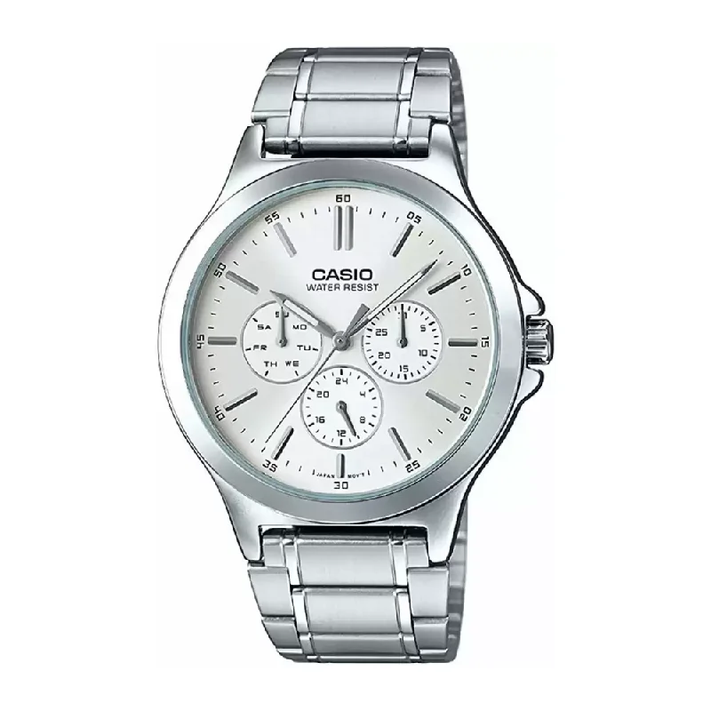 luxury sport watches with advanced materials for men -Casio Mens Enticer MTP-V300D-7AUDF (A1174) Enticer Watch