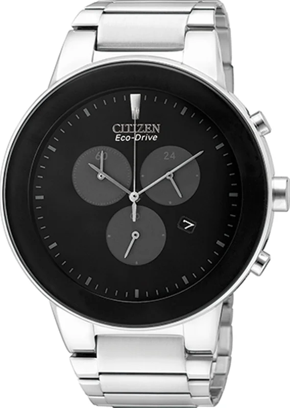 classic leather watches for men with casual look -Citizen Eco-Drive AT2240-51E Men Watch