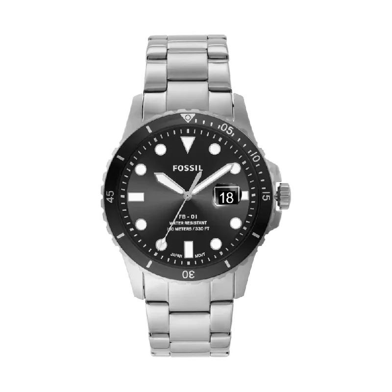 premium dive watches with rotating bezels -Fossil FS5652 Fb-01 Analog Watch For Men