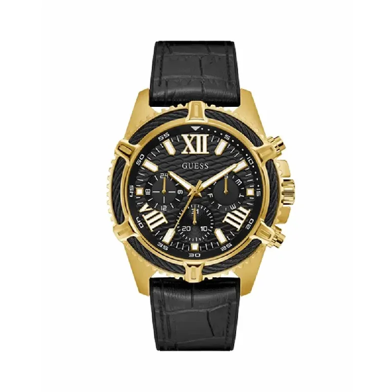 stylish watches for women with glittering crystals -Guess Apex GW0053G3 Analog Watch For Men