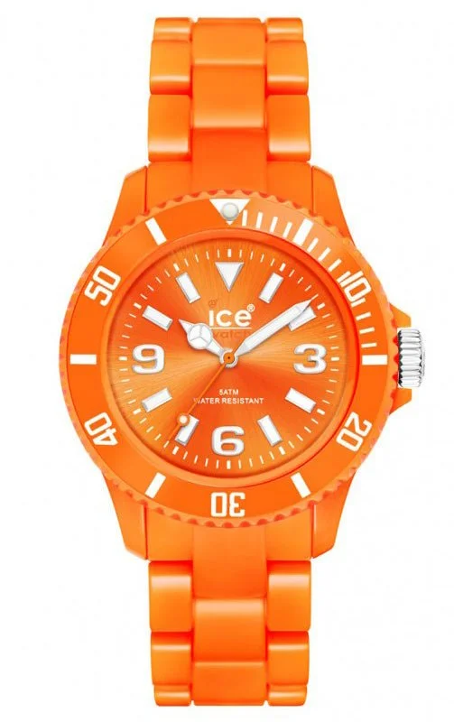 watches for women with sleek design and simple dial -Ice-Watch Classic Solid Polyamide Unisex Orange Watch Quartz CS.OE.U.P.10