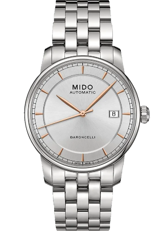 men’s watches with bold design for outdoor activities -Mido Baroncelli