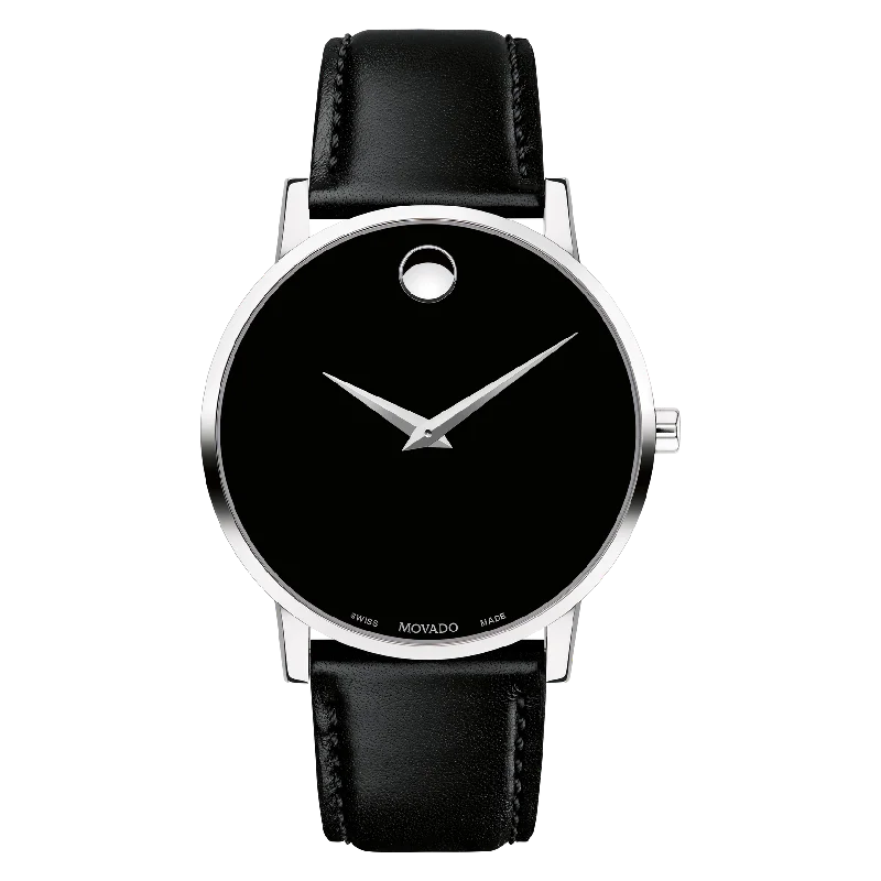 affordable luxury watches for men with high-end look -Movado Museum Classic