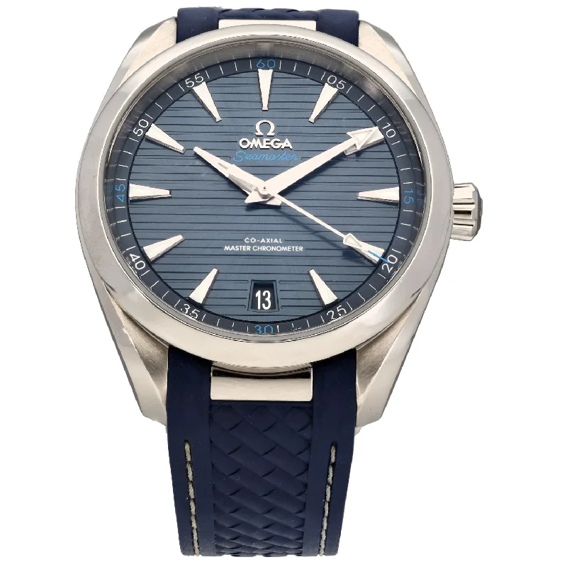 men's watches with robust build and sporty design -Omega Seamaster Aqua Terra 220.12.41.21.03.001 41mm Stainless Steel Watch