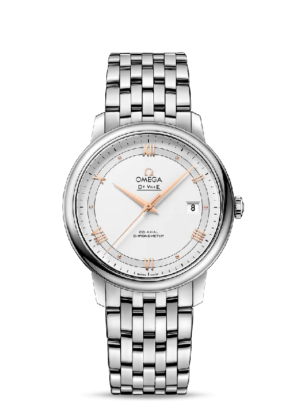 watches for women with modern digital display -OMEGA De Ville Prestige Co‑Axial 39.5 mm