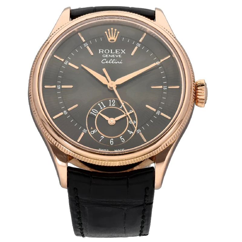 best men's watches with precision movements -Rolex Cellini 50525 39mm Gold Watch