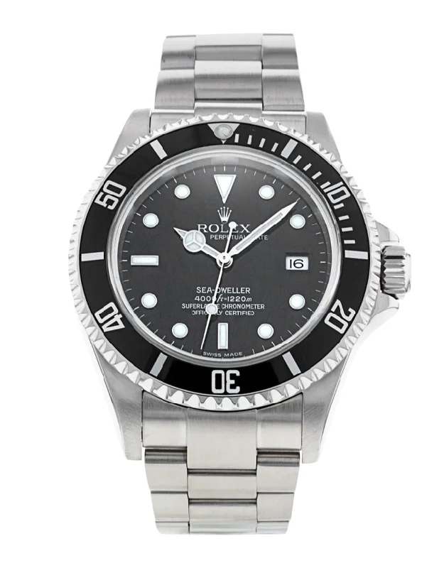 luxury watches with gold and silver combination for men -Rolex Sea-Dweller Men's Watch