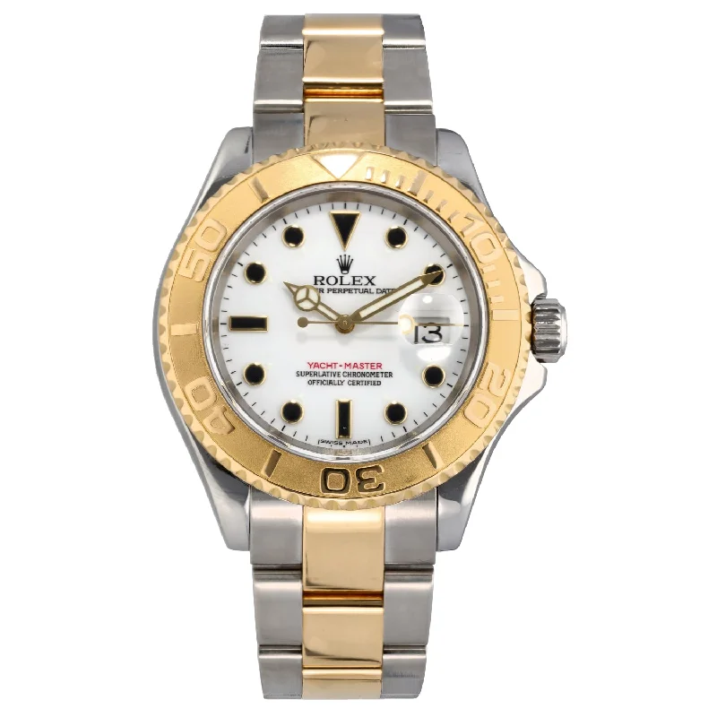 watches for women with sleek design and simple dial -Rolex Yacht Master 16623 40mm Bi-Colour Watch