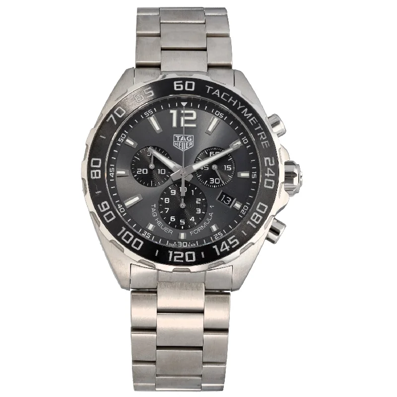 women’s watches with elegant design and interchangeable straps -Tag Heuer Formula 1 CAZ1011 43mm Stainless Steel Watch