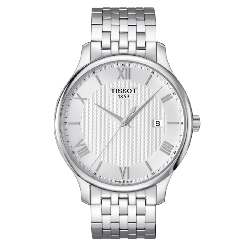 stylish sport watches for men with digital display -Tissot Tradition