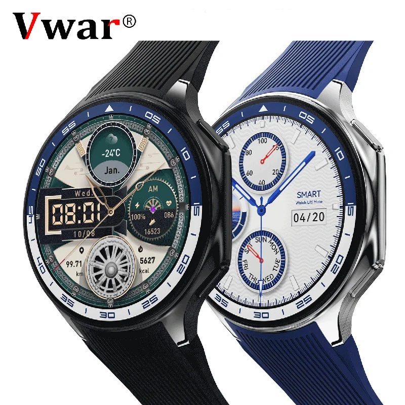 men's smartwatches with health and fitness features -VWAR DT WATCH X Business Smart Watch Men 4GB ROM MP4 Video E-albums Bluetooth Call